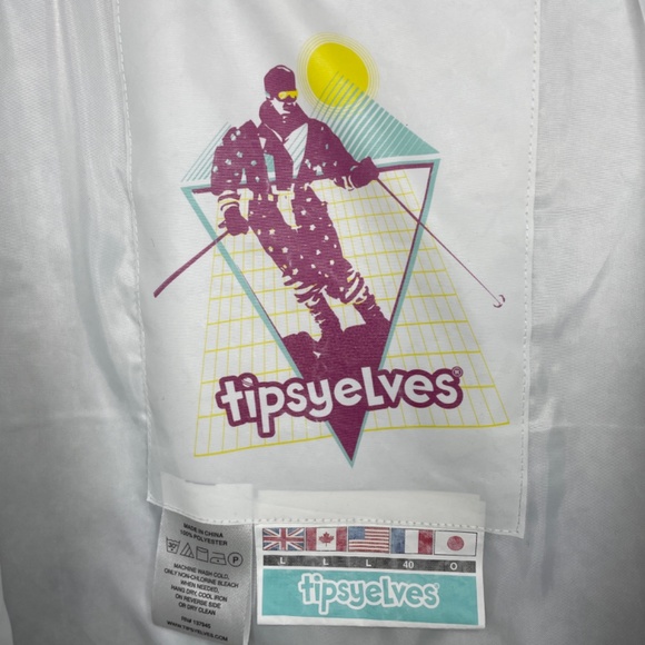 Tipsy Elves Sunrise Shredder ski snowboard snow suit size Large unisex - Picture 15 of 16